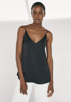 Strappy Satin Top from Massimo Dutti