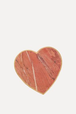 Amour Marble Heart Coaster from Anthropologie