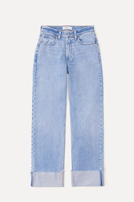 Mid Rise Baggy Jeans from Abercrombie & Fitch