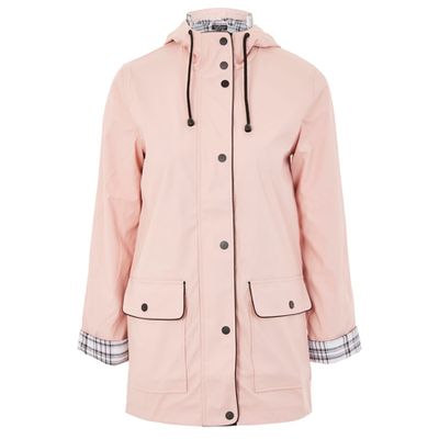 Hooded Rain Mac from Topshop