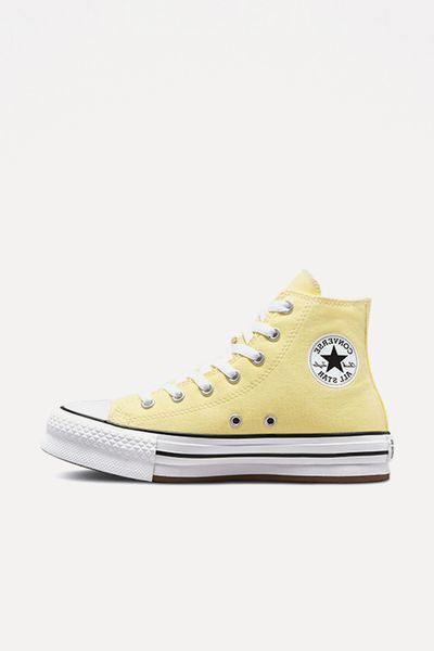 Yellow Lift Trainers from Converse