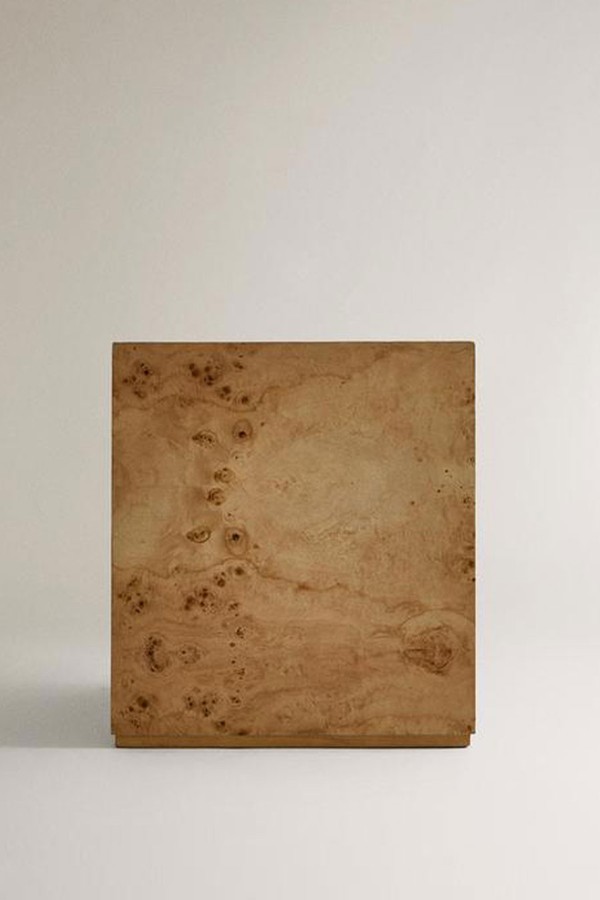 Root Wood Cube Table 