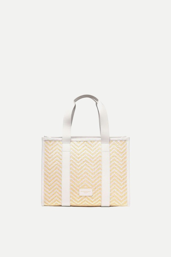 Henley Raffia Tote