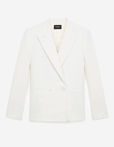 Double Breasted Woven Blazer from The Kooples