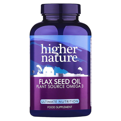 Omega Excellence Flax Seed Oil Capsules from Higher Nature 