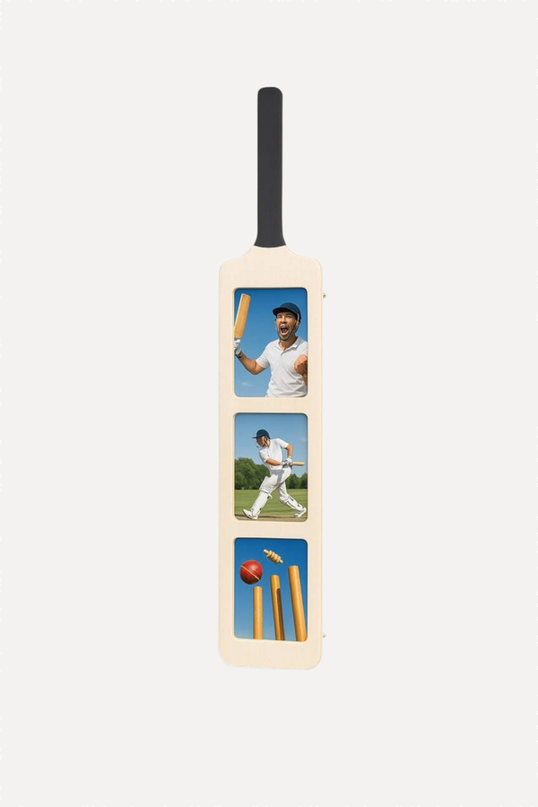 Cricket Bat Photo Frame from Abode Home & Gifts