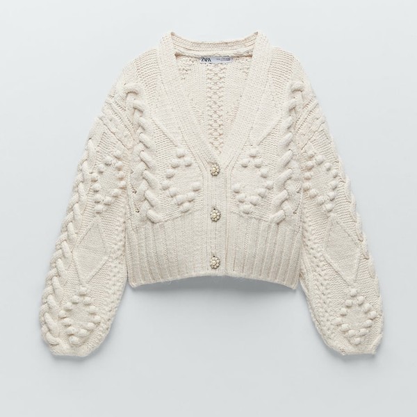 Knit Cardigan from Zara