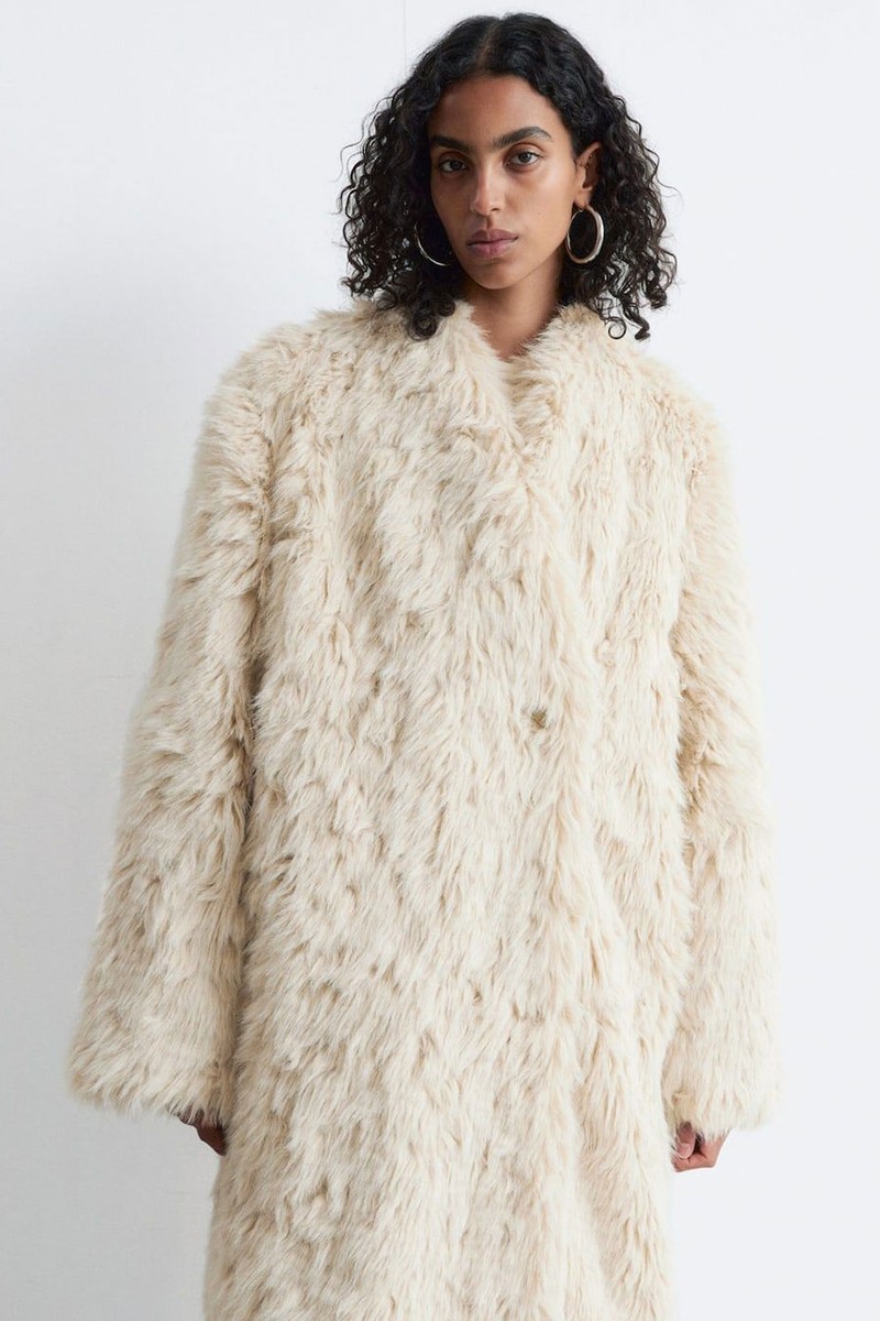 Faux Fur Midi Coat from & Other Stories