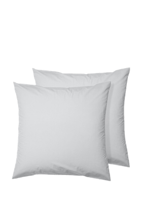 Relaxed Cotton Square Pillowcase Pair