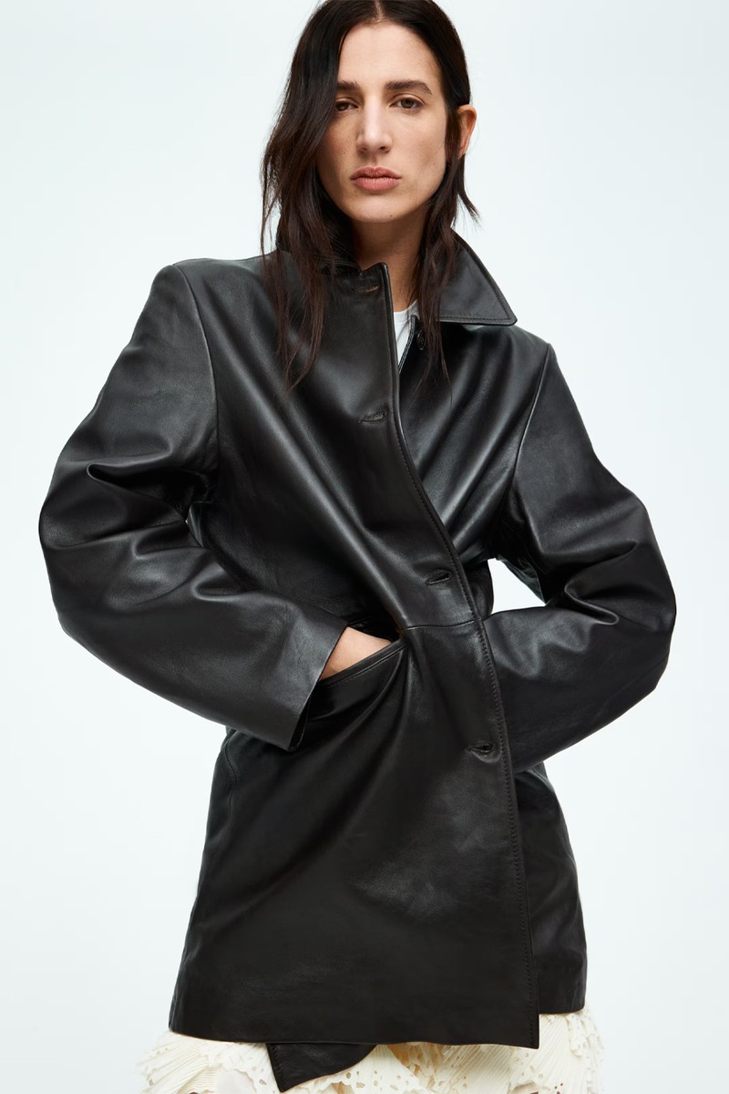 Leather Coat