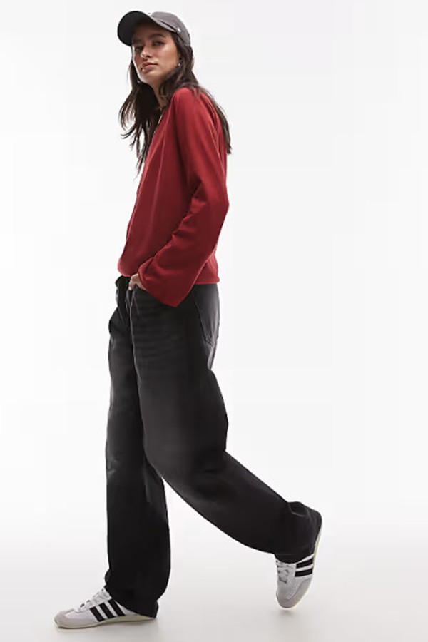 Clean Long Sleeve Jersey Top from Topshop
