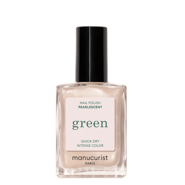 Green™ Natural Nail Polish In 'Pearlescent' from Manucurist