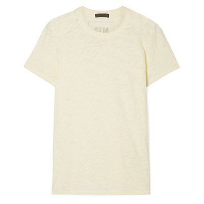 Schoolboy Slub Cotton-Jersey T-Shirt from ATM
