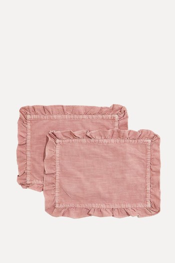 Frill-Trimmed Place Mats  from H&M