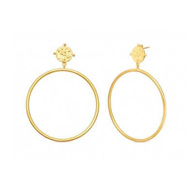 Coin Chandelier Hoops from Missoma