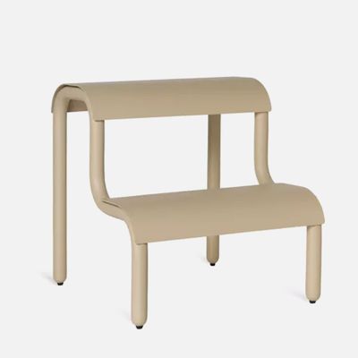 Up Step Curved Powder-Coated Iron Double Step from Ferm Living 