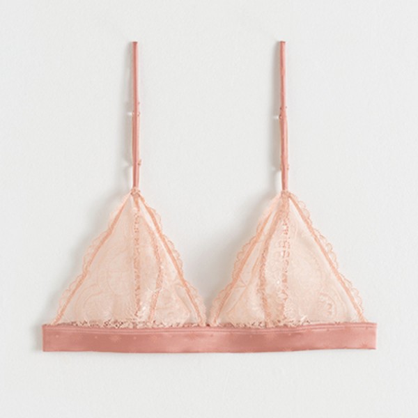 Lace Triangle Bralette from & Other Stories