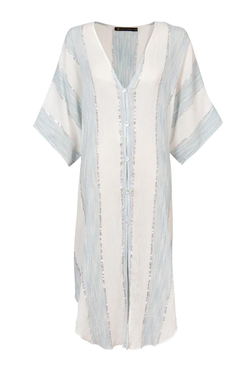 Dalle Azul Braid Kaftan from Vix