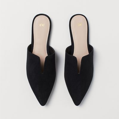 Pointed Mules In Black from H&M