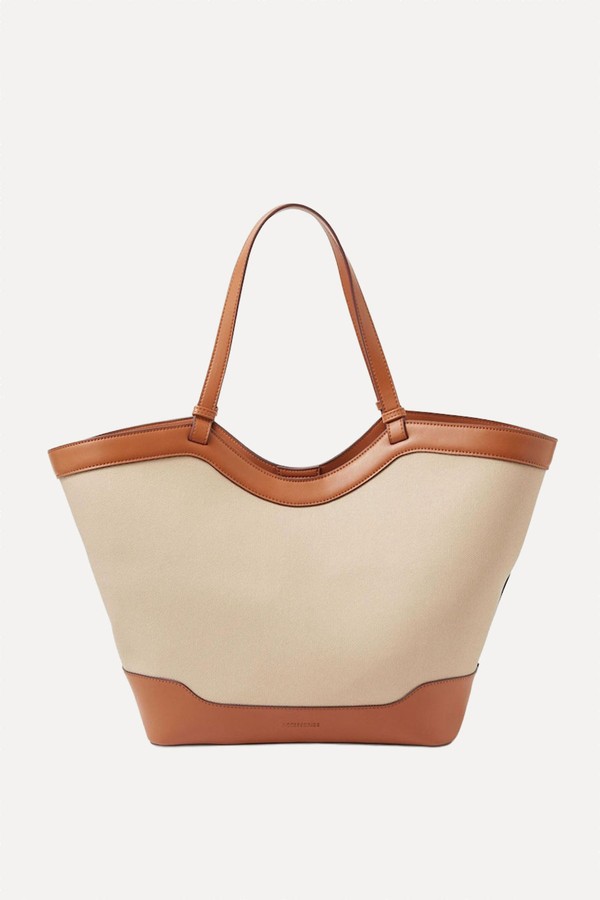 Two Tone Canvas Tote Bag from Accessorize