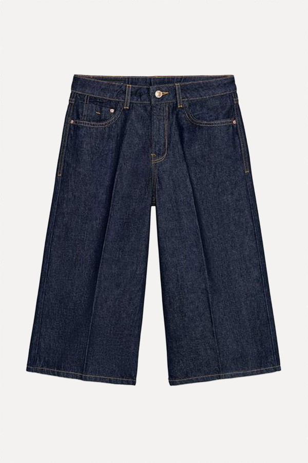 Z1975 Long Denim Bermuda Shorts