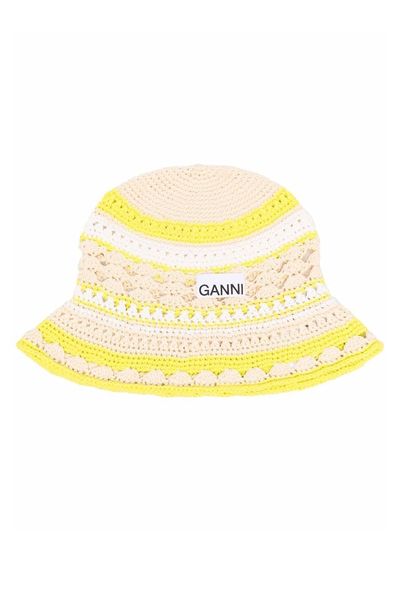 Logo-Patch Bucket Hat from Ganni