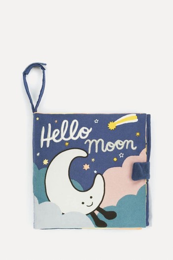 Hello Moon Fabric Book from Jellycat