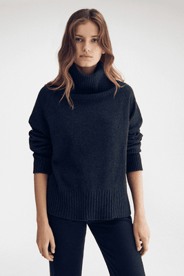 Boxy Turtleneck Jumper from Alter Made