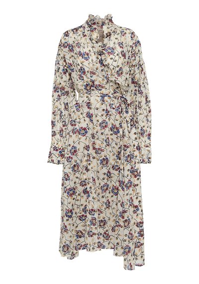 Maelys Floral Cotton Midi Dress from Isabel Marant Étoile