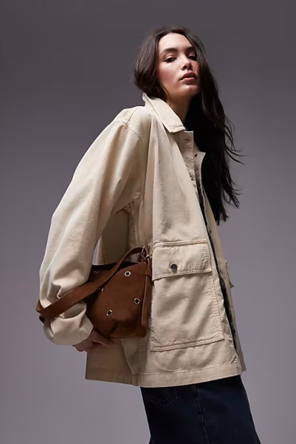 Cord Jacket from Topshop