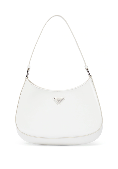 Cleo Small Leather Shoulder Bag from Prada