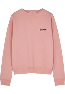 Rolando Light Pink Jersey Sweatshirt from Opérasport