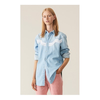 Soft Denim Shirt, £230 | Ganni