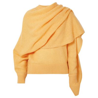 Colette Draped Mohair-Blend Sweater from Rejina Pyo