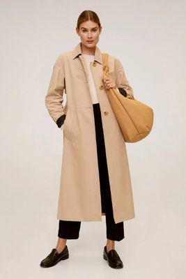 Classic Belted Trench from Mango