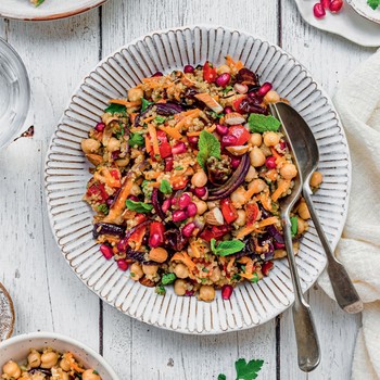 Moroccan-Style Quinoa Salad