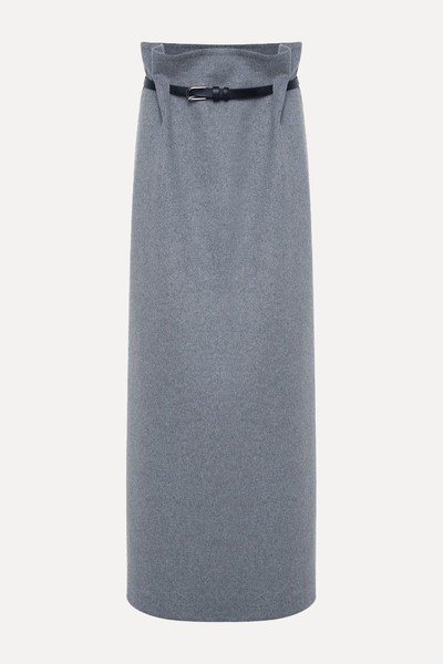 Bevza Rectangular Wool Skirt from The Frankie Shop