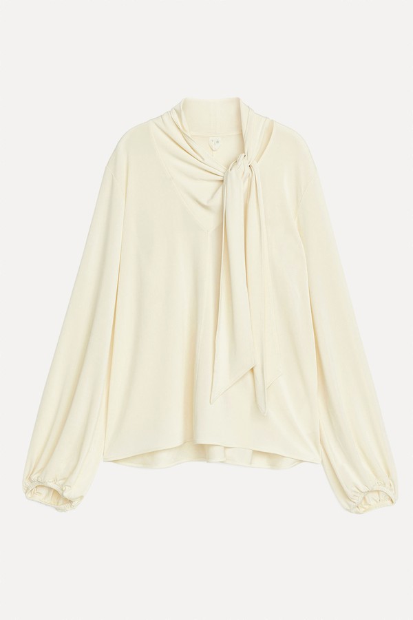 Scarf Collar Blouse from Arket