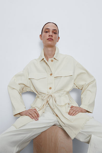 Overshirt With Pockets from Zara