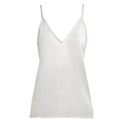 V-Neck Silk Cami Top from Raey