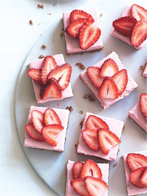 Strawberry Cheesecake Squares