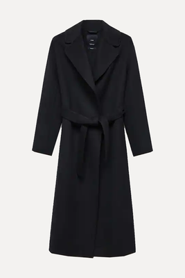 Oversized Trench Coat With Tie from Mango