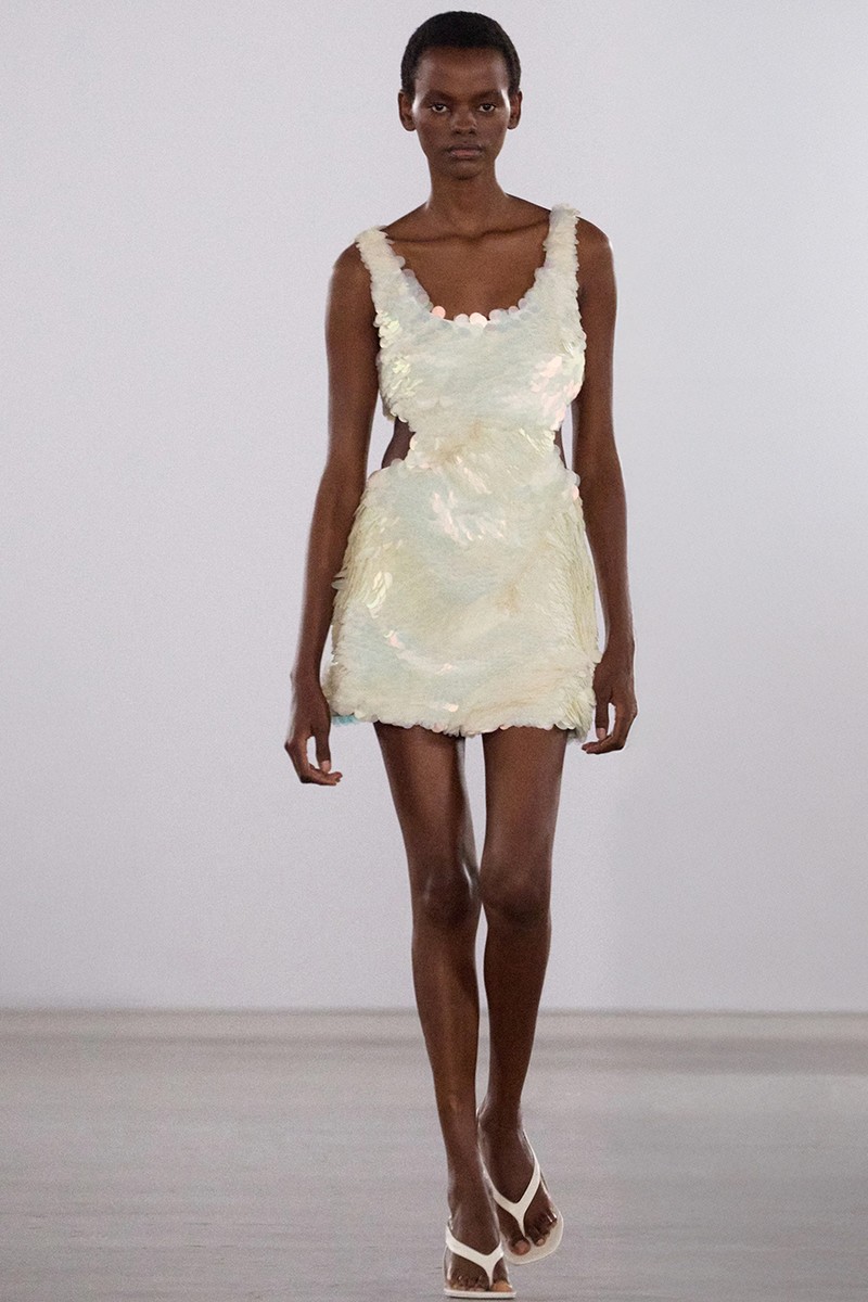 Emilie Sequin Mini Dress  from Simkhai 