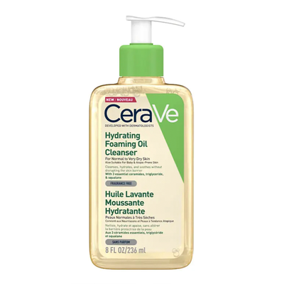 Hydrating Foaming Oil Cleanser for Dry Skin
