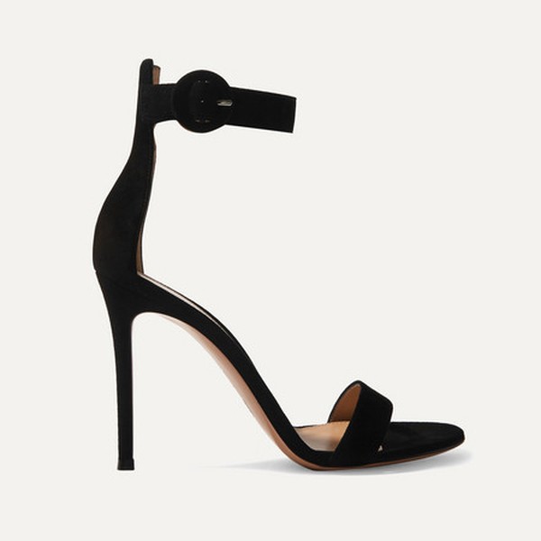 Portofino 105 Suede Sandals from Gianvitto Rossi