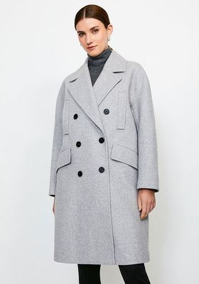 Cocoon Double Breasted Coat