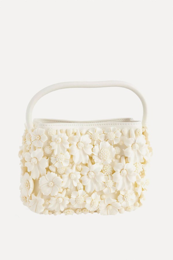 Solene Small Leather Top-Handle Bag from Cult Gaia