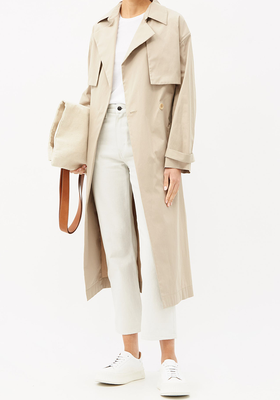Organic Cotton-Blend Trench Coat from Another Tomorrow 