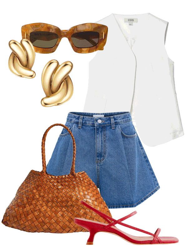 3 Modern Ways To Wear Denim Shorts