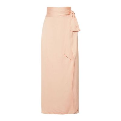 Crepe Wrap Maxi Skirt from Elizabeth and James